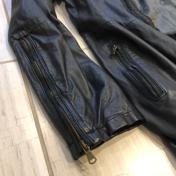 Rare Maison Scotch leather Jacket - Picture 6 of 7